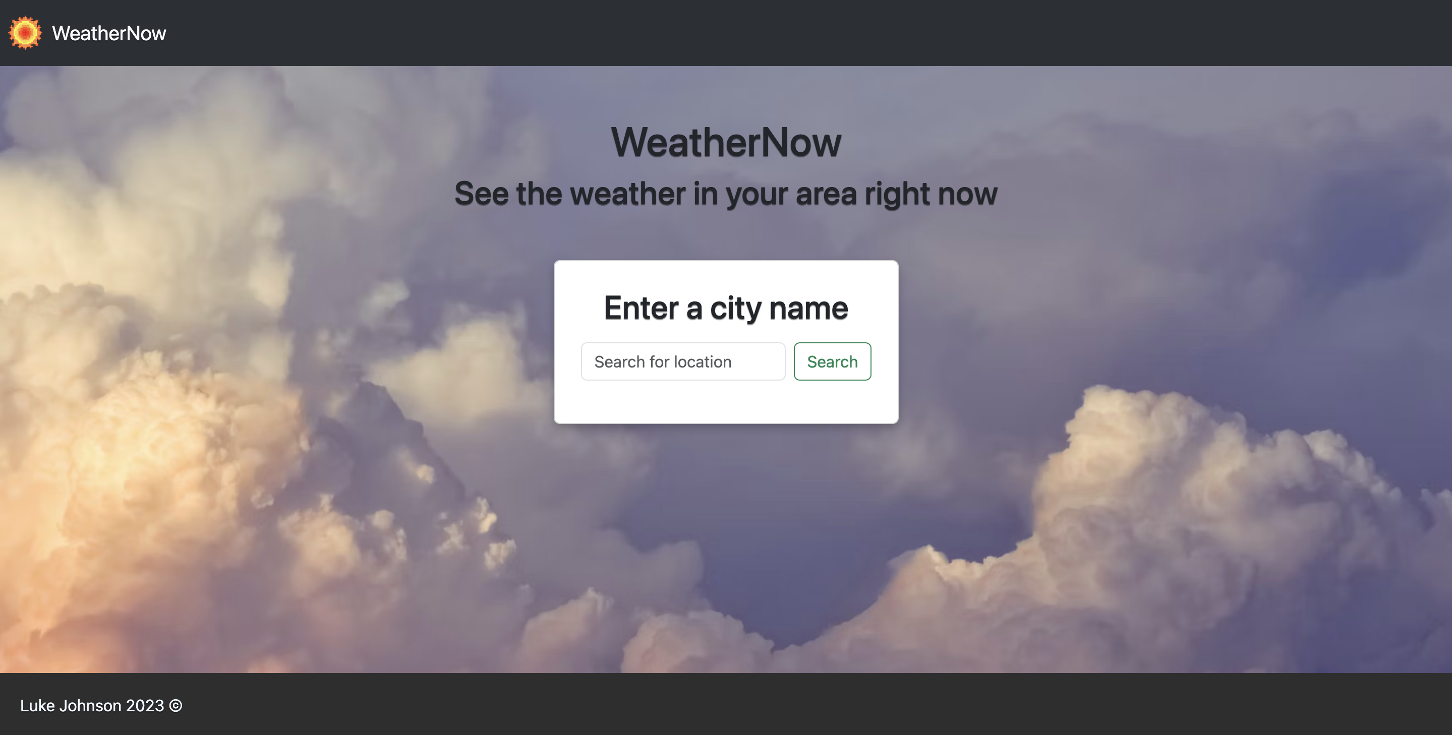 weather app thumbnail